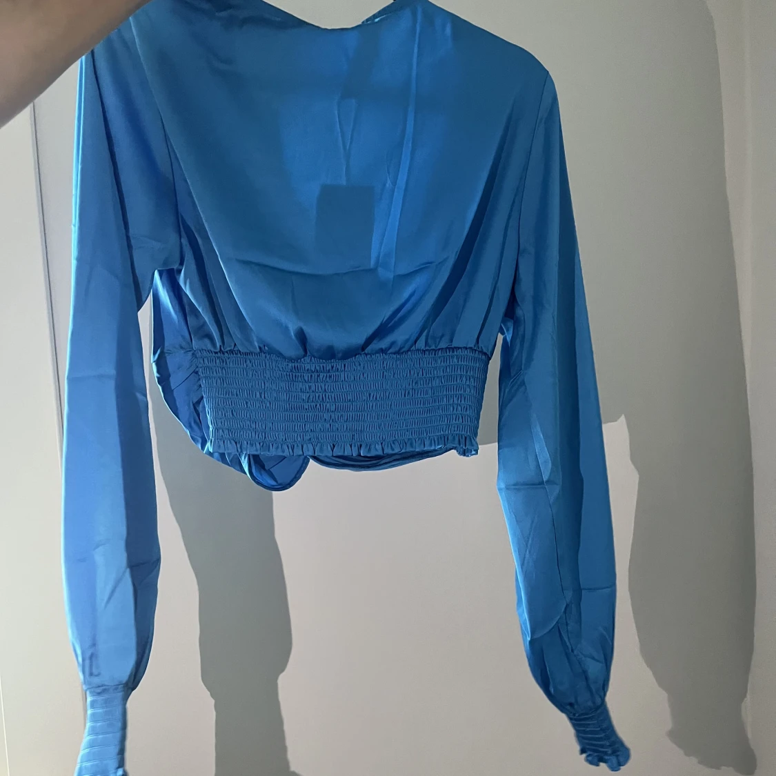 Blå midjetröja - 90