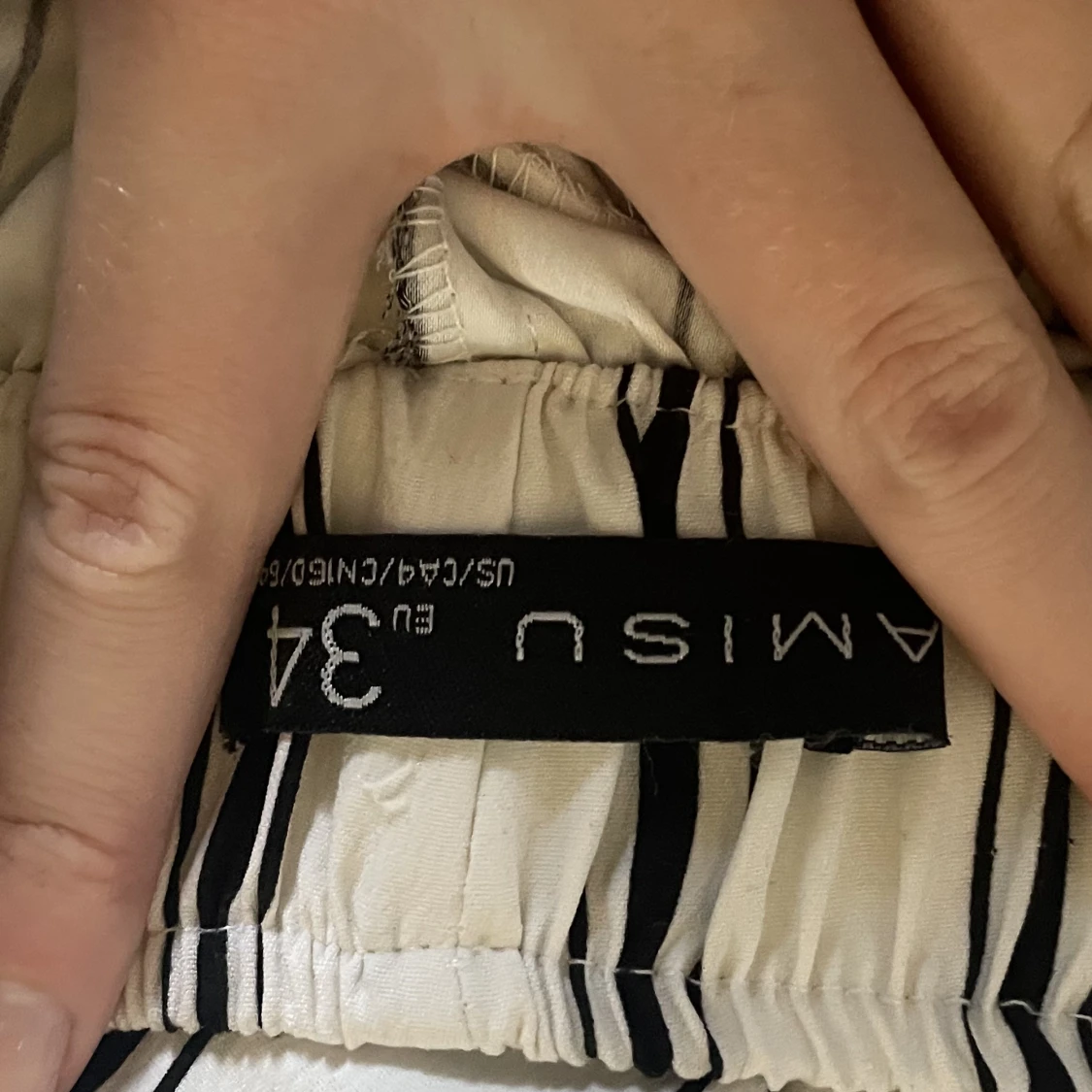 Randiga tygbyxor  - 91