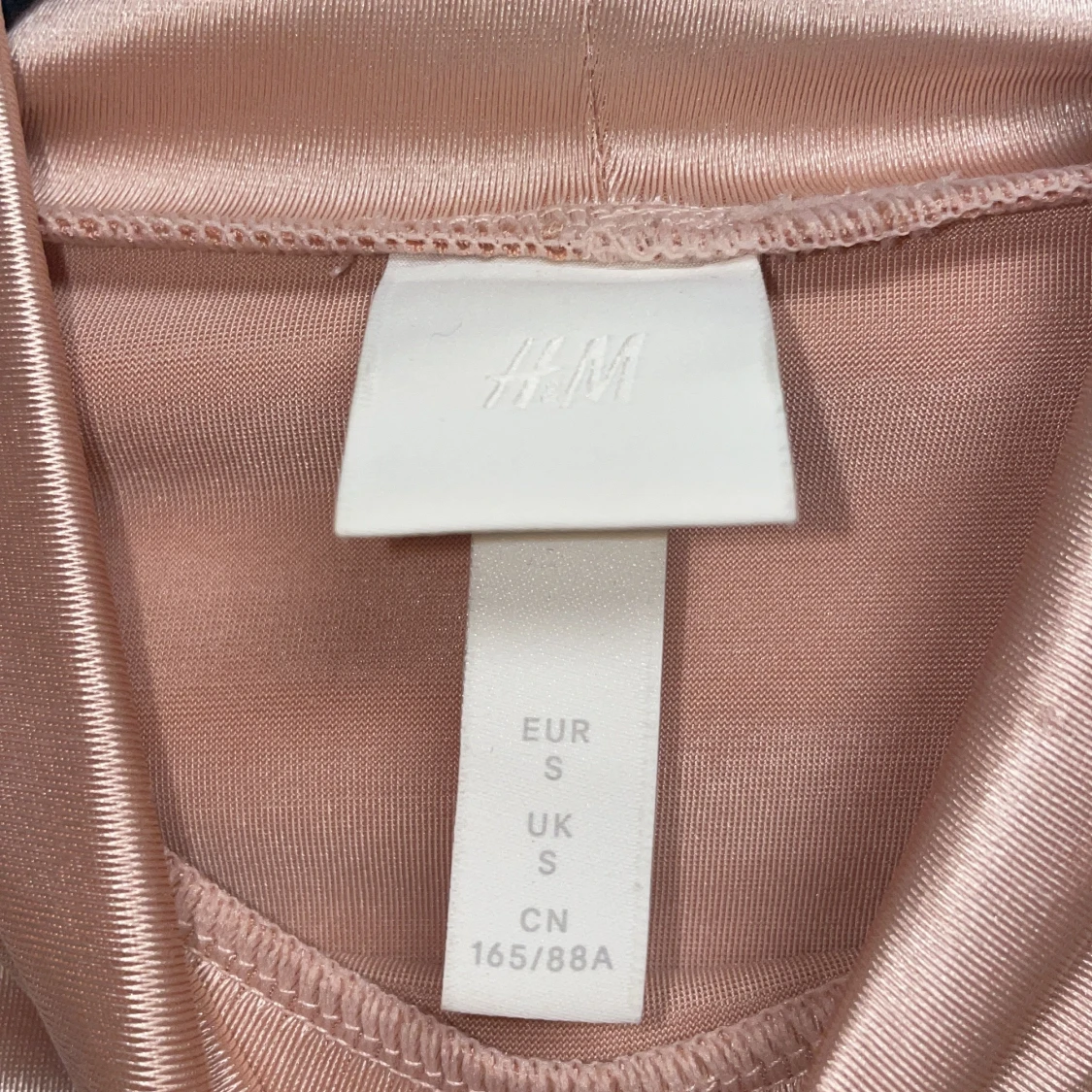 Långärmad bodysuit - satin - 91