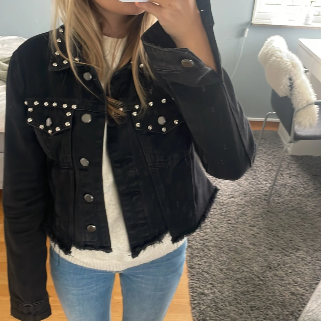 Vintage amisu jeans jacka 