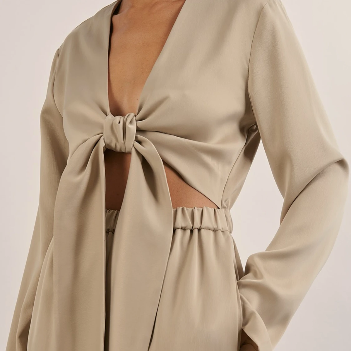 Satin jumpsuit  - 90