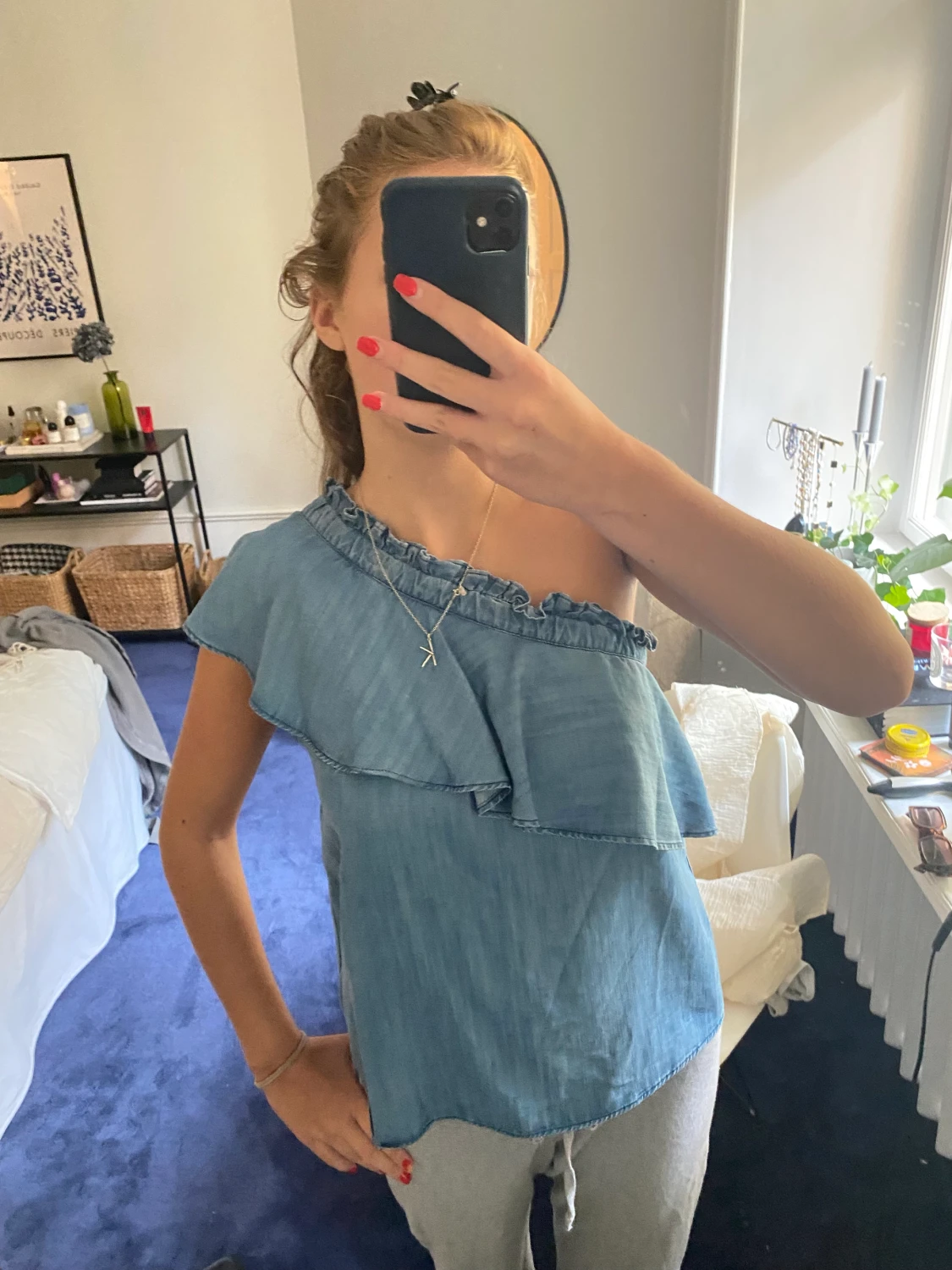 Mayla Jeansblus - 90