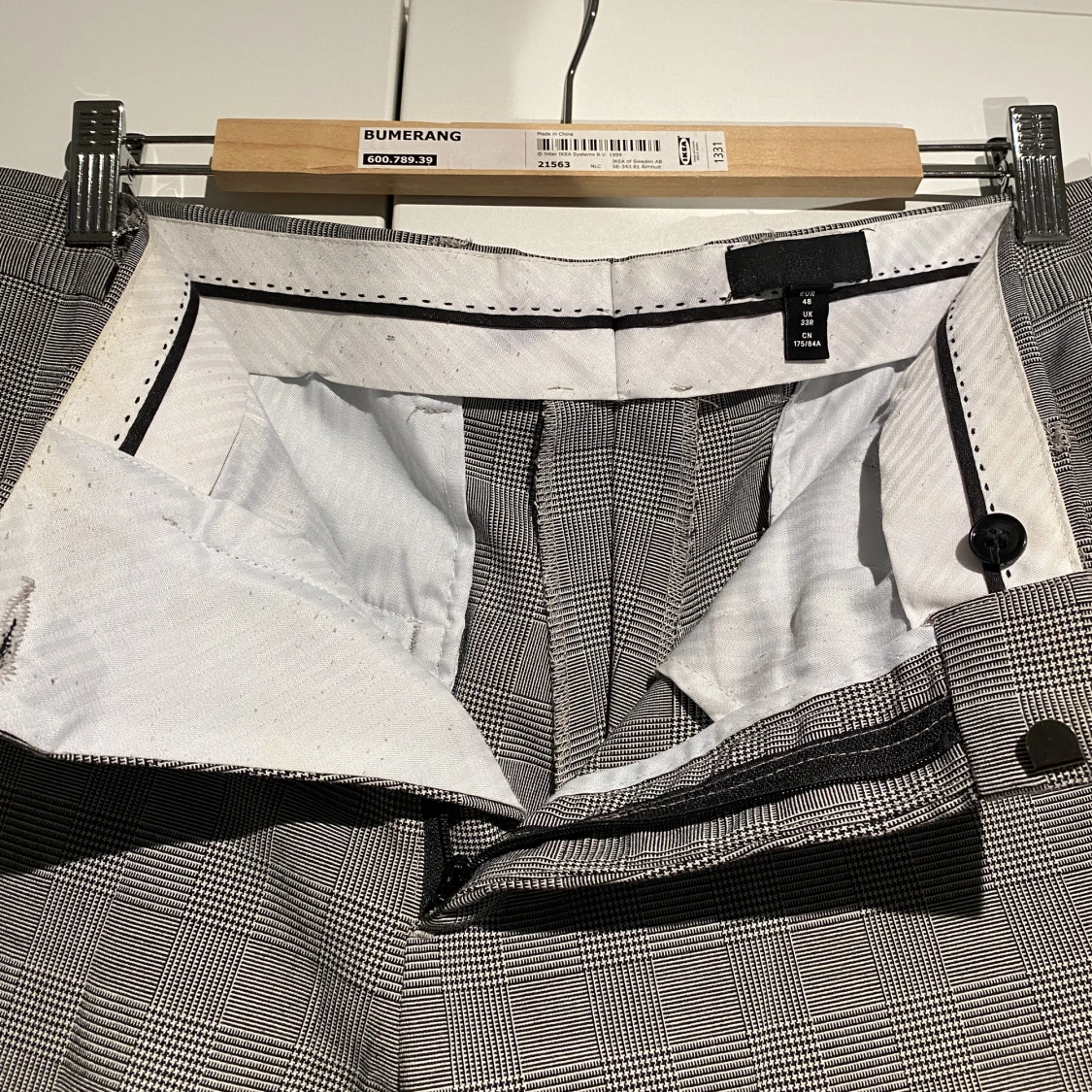 Rutiga Kostymbyxor från H&M - 90