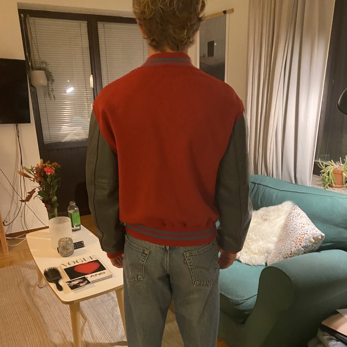 Oldschool collegejacka  - 90