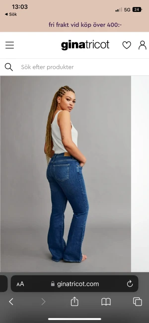 Blå jeans från ginatricot  - Sälja pga att de jag inte använder de☺️