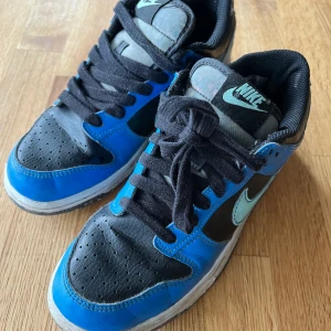 NIKE DUNK LOW CRATER "BLUE BACK" - Snygga Nike dunks i annorlunda färgkombination. Använda men i bra skick.