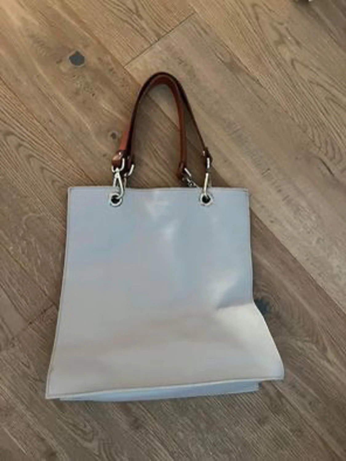 Äkta Läder Väska - 90