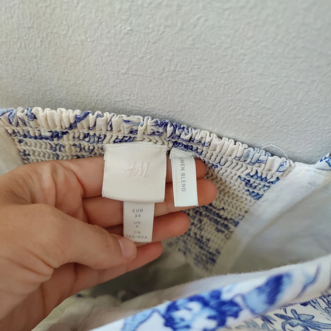 HM Blommig klänning 34 - 91