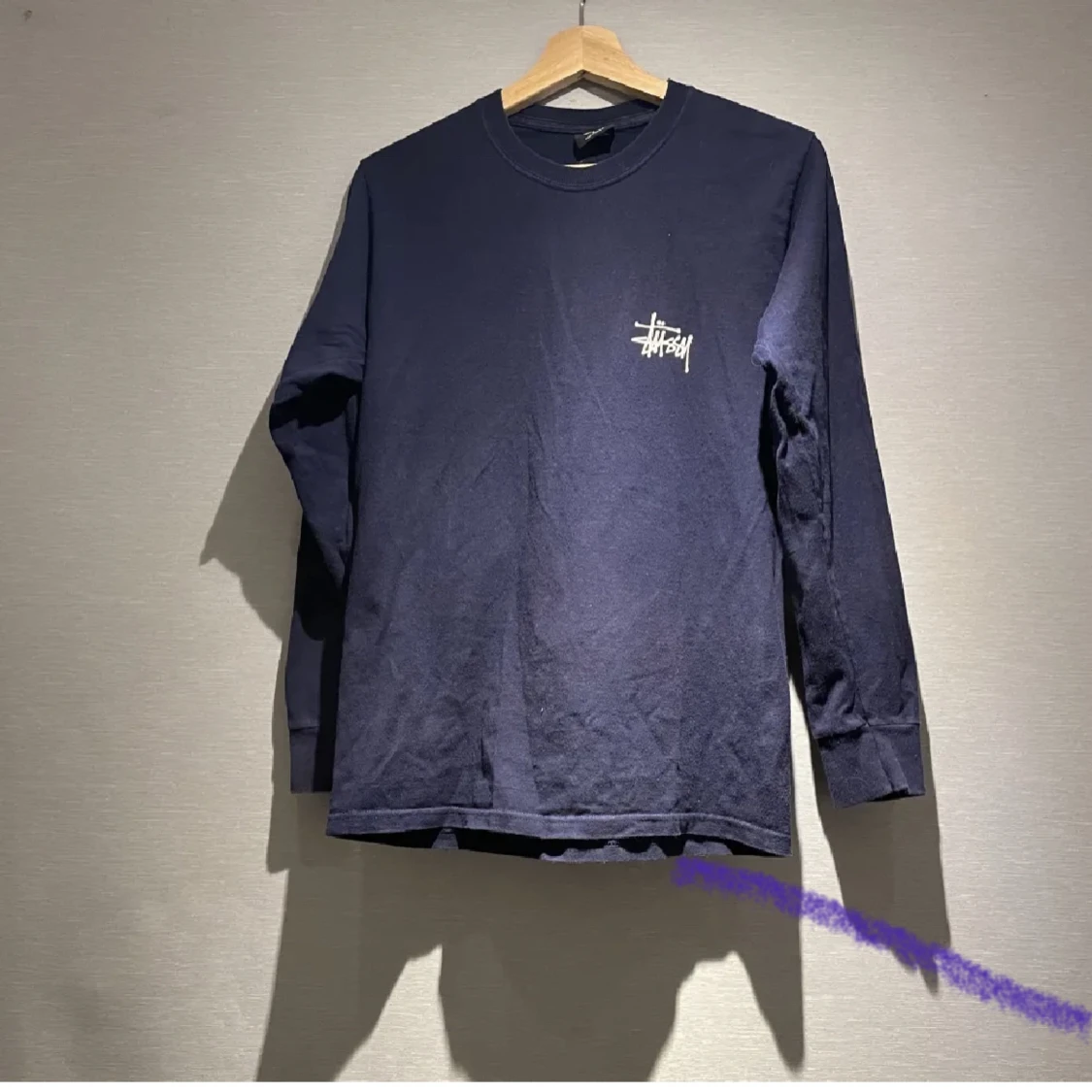Långärmad stüssy tröja  - 90