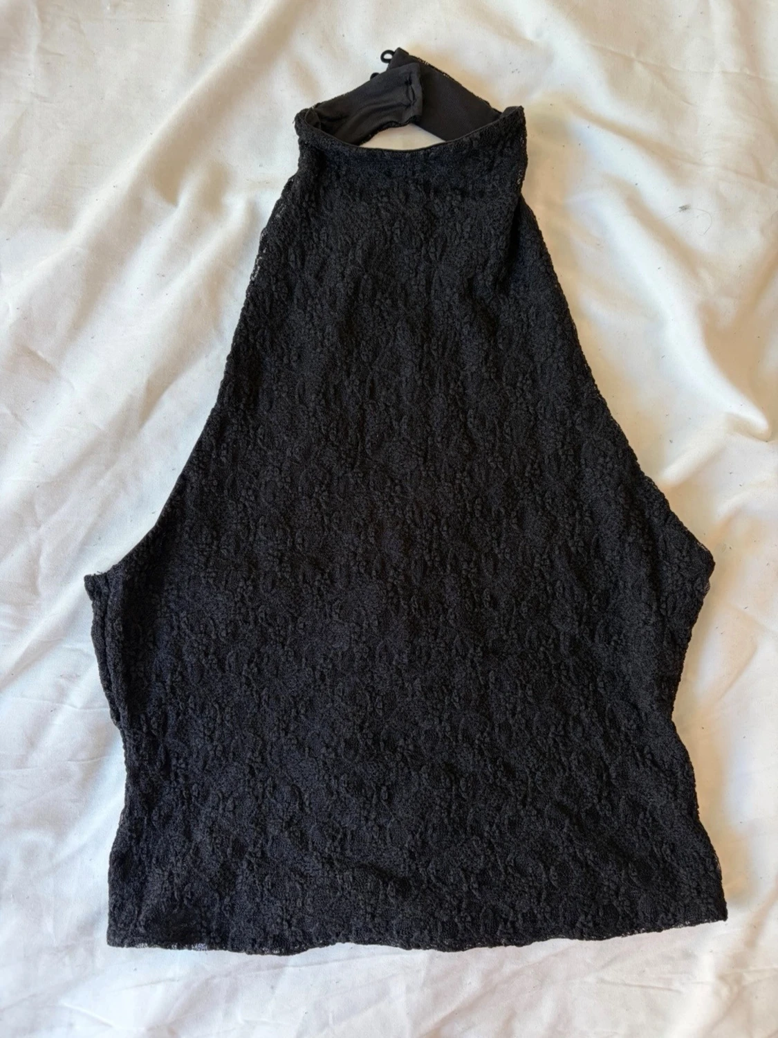 Svart halterneck topp - 1