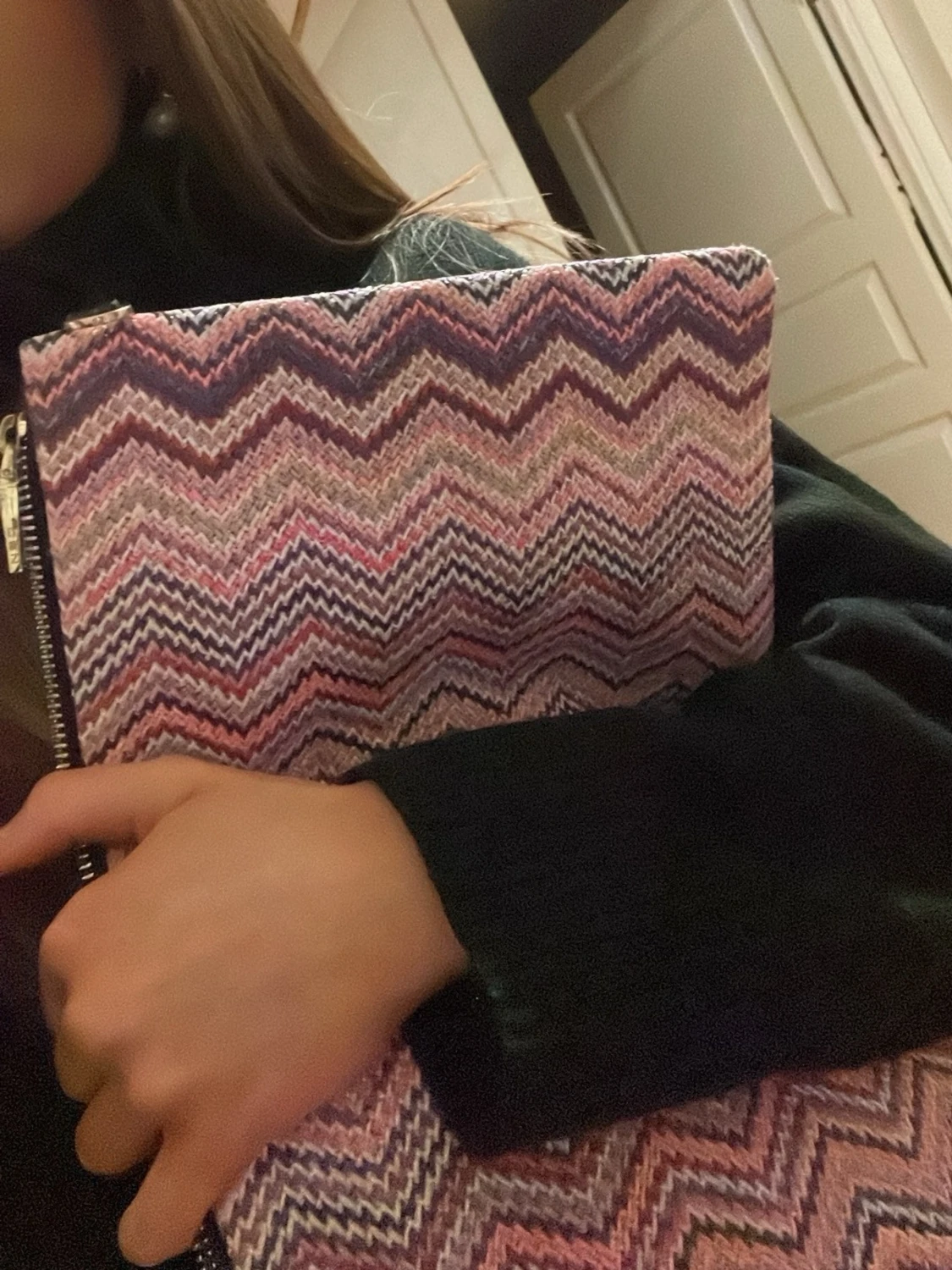 Zigzag-mönstrad datafodral - 2