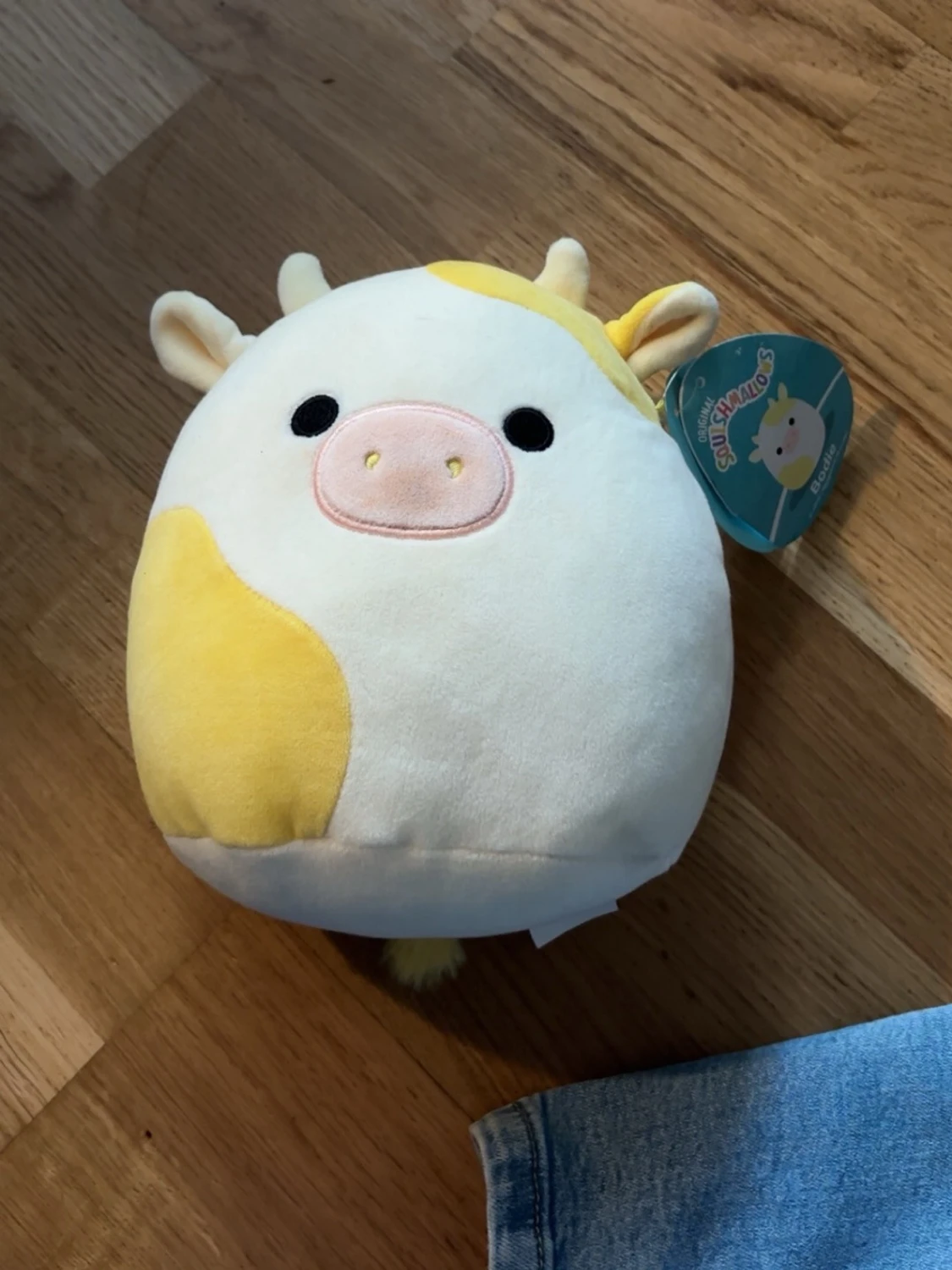 Squishmallows kossa Bobbie gul/vit - 2