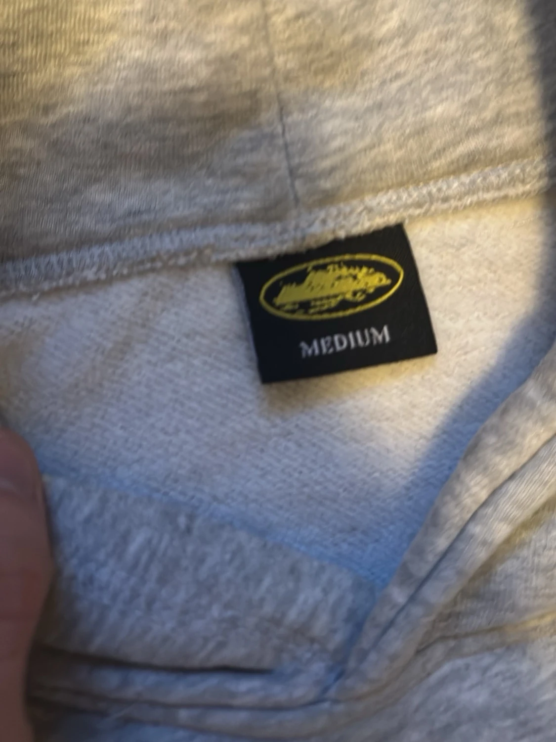 Grå hoodie cortiz - 1