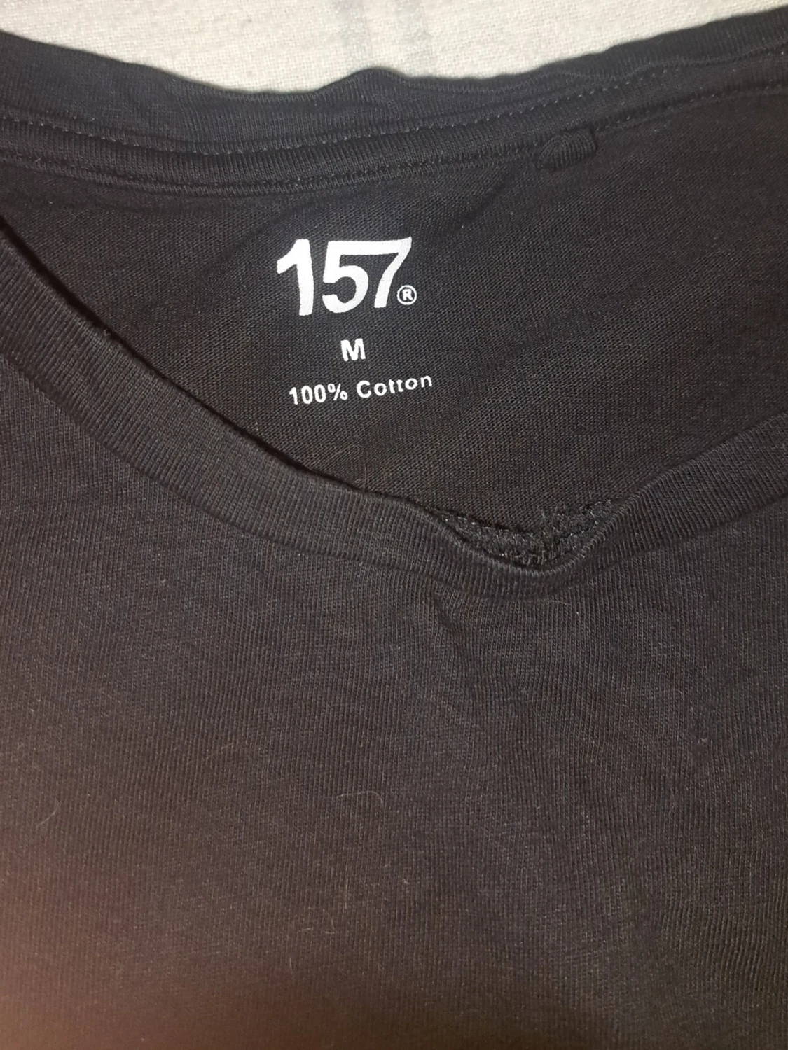 Svart basic t-shirt från 157 - 2