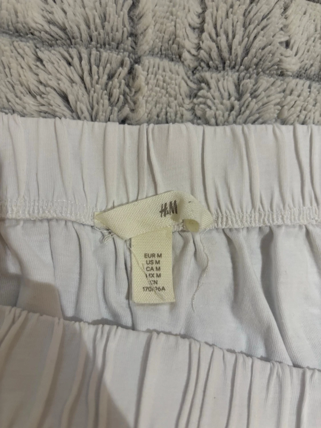 Vit offshoulder topp i bomull - 4