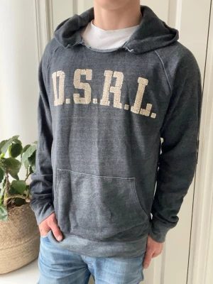 D.S.R.L Ralph Lauren denim and supply hoodie vintage  - D.S.R.L Ralph Lauren denim and supply hoodie vintage - stor på modellen. Inga defekter! Modellen i bilderna är 180 cm 75 kg och bär Storlek L , Kom med frågor! 🌟 (Kan gå ned i pris vid köp av paket 😉) 