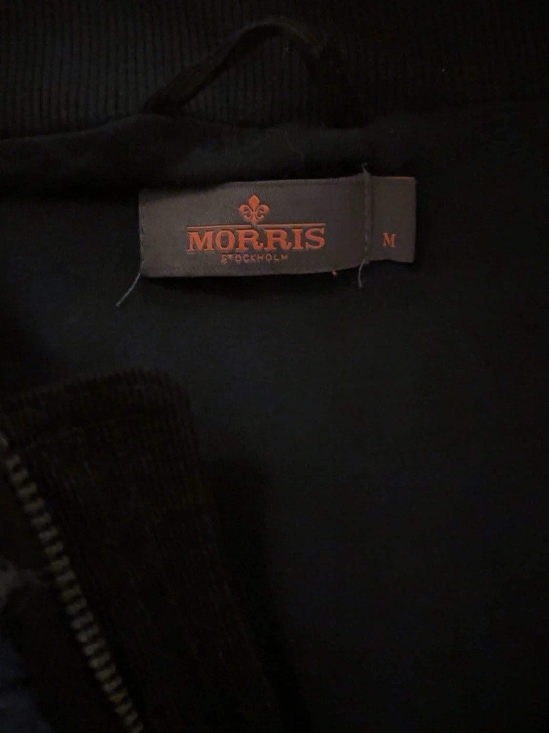 Mörkblå fleecejacka från Morris - 2