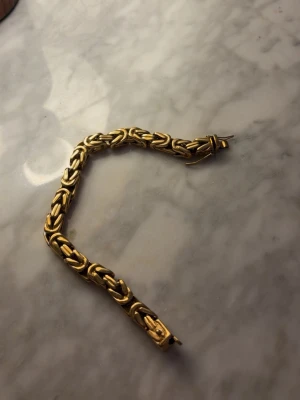 Kejsarlänk armband - Guldplaterat kejsarlänk armband. Helt nytt. 21cm 8mm.