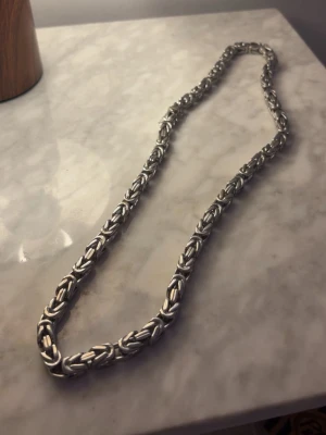 Kejsarlänk halsband - Helt ny kejsarlänk halsband i silver platering. 65cm lång 8mm. 