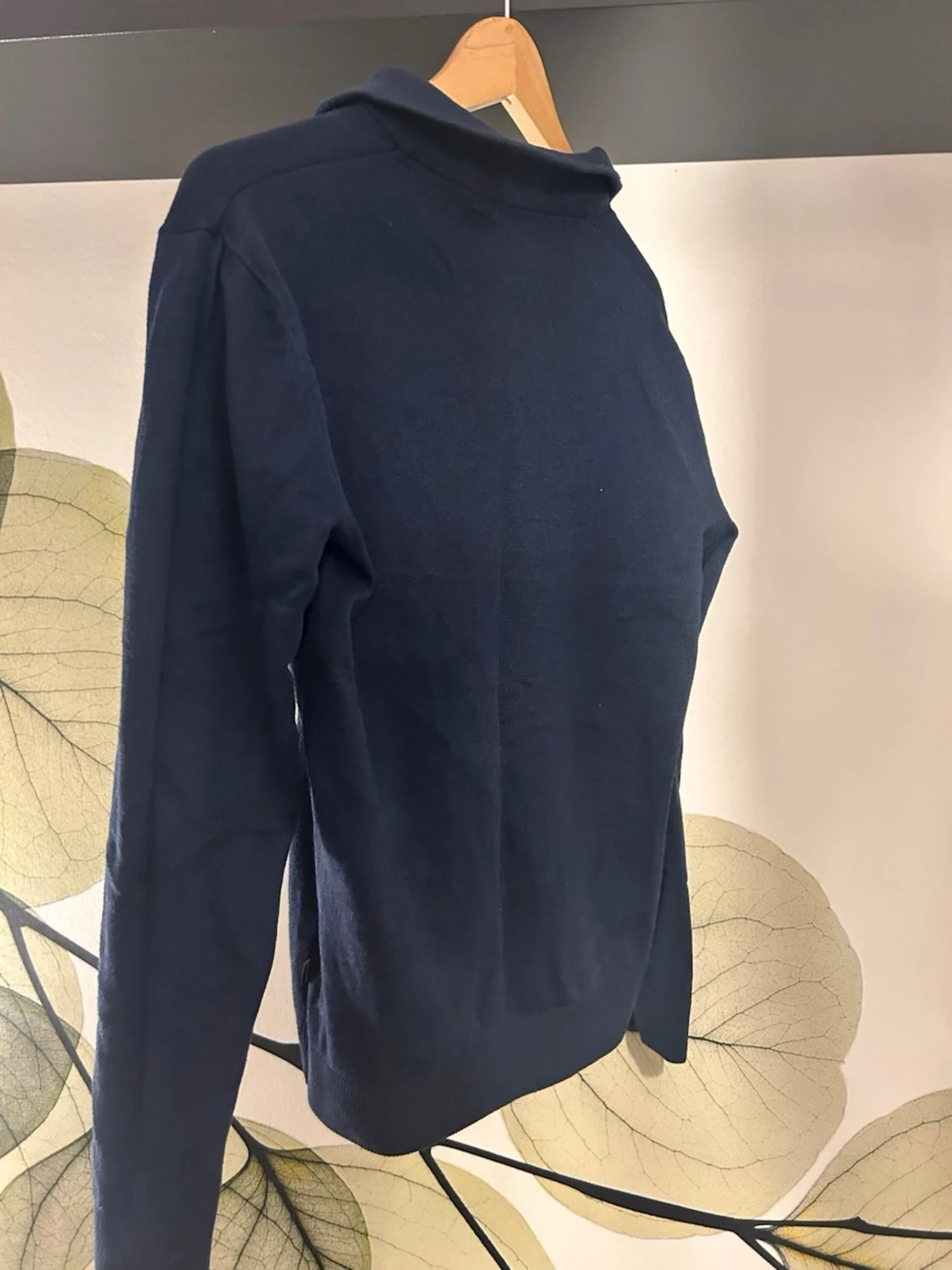 Mörkblå Jack & Jones Quarterzip - 1