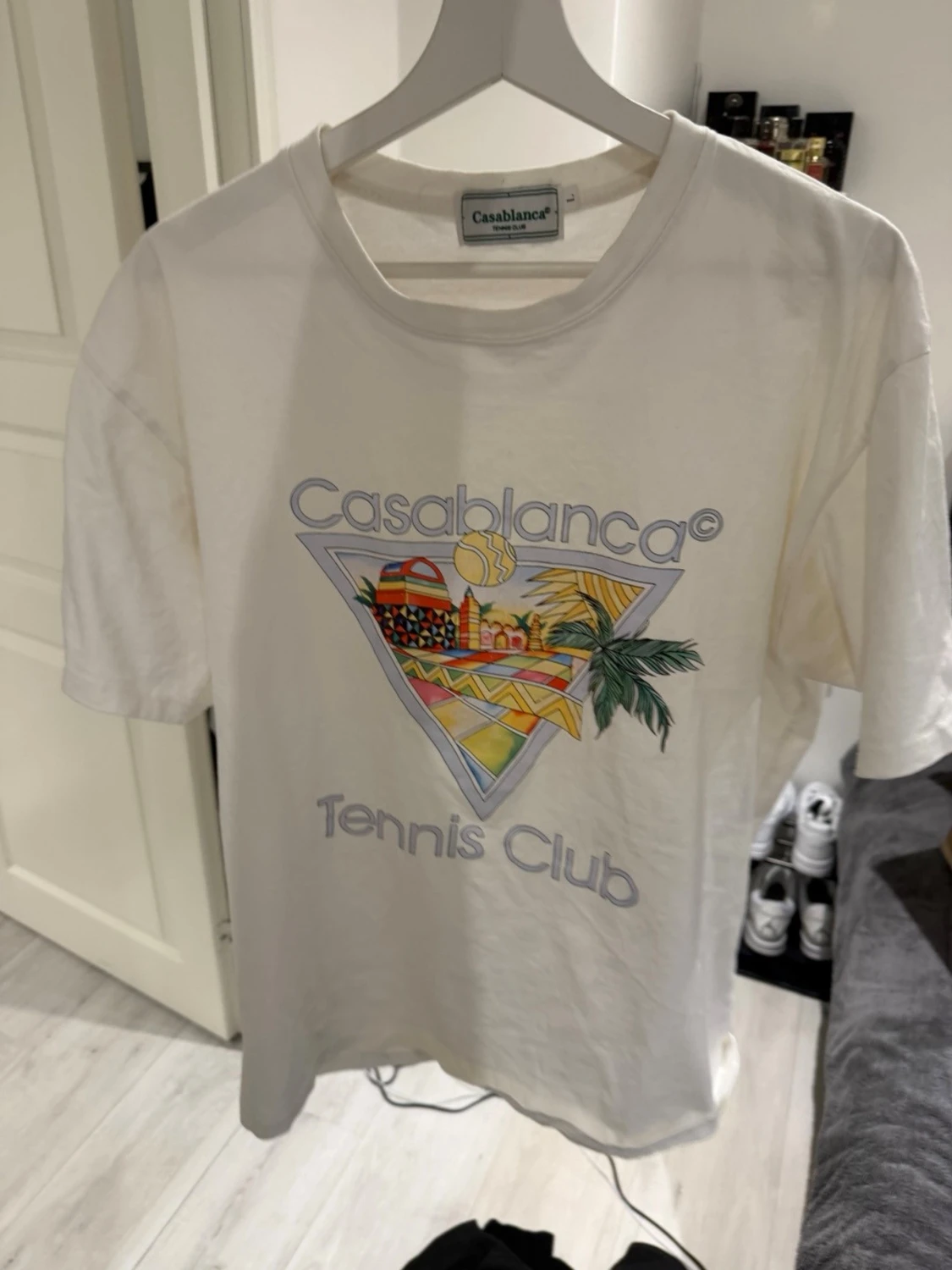 Casablanca white t shirt