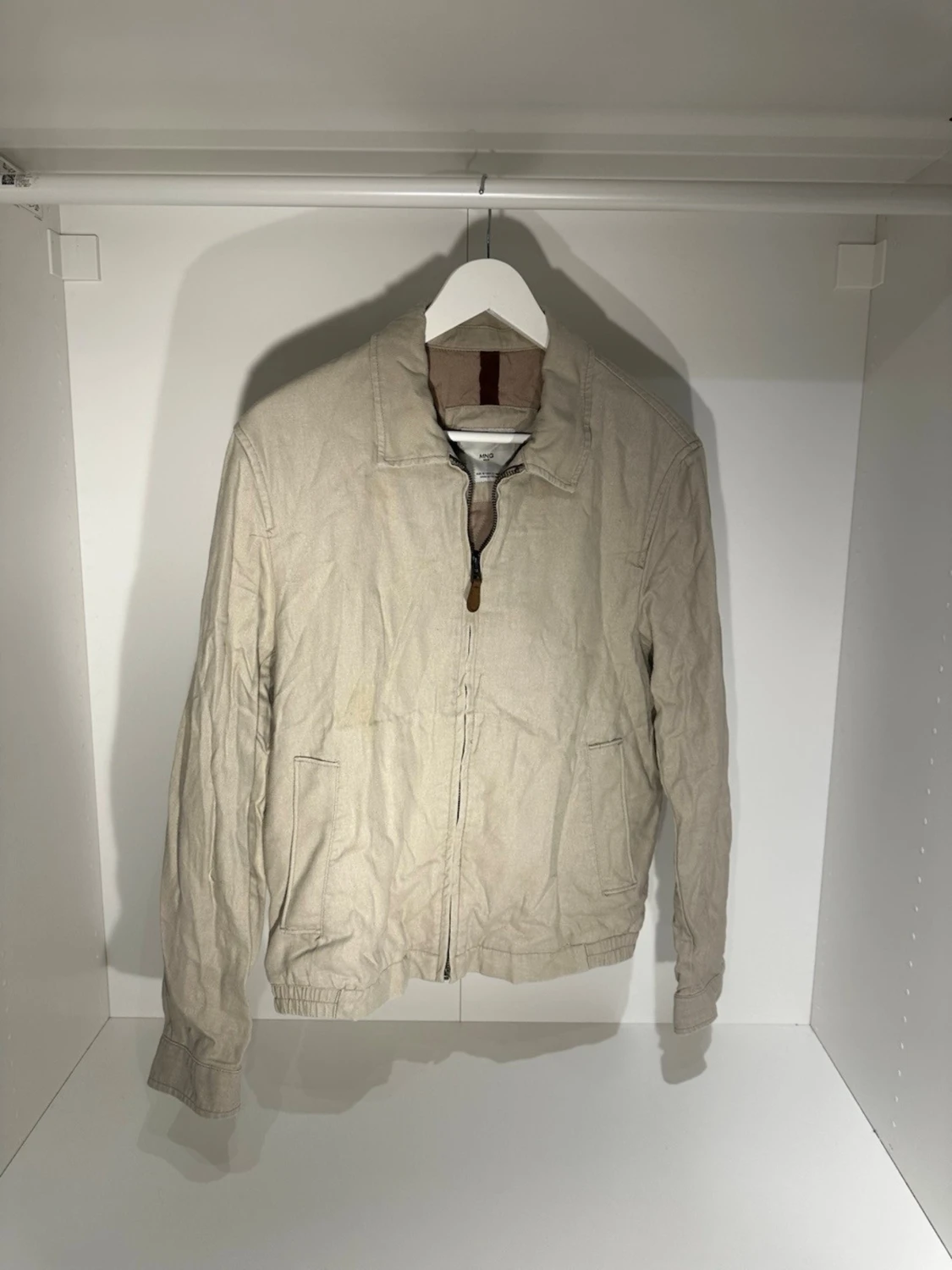 Beige tunn jacka  - 1