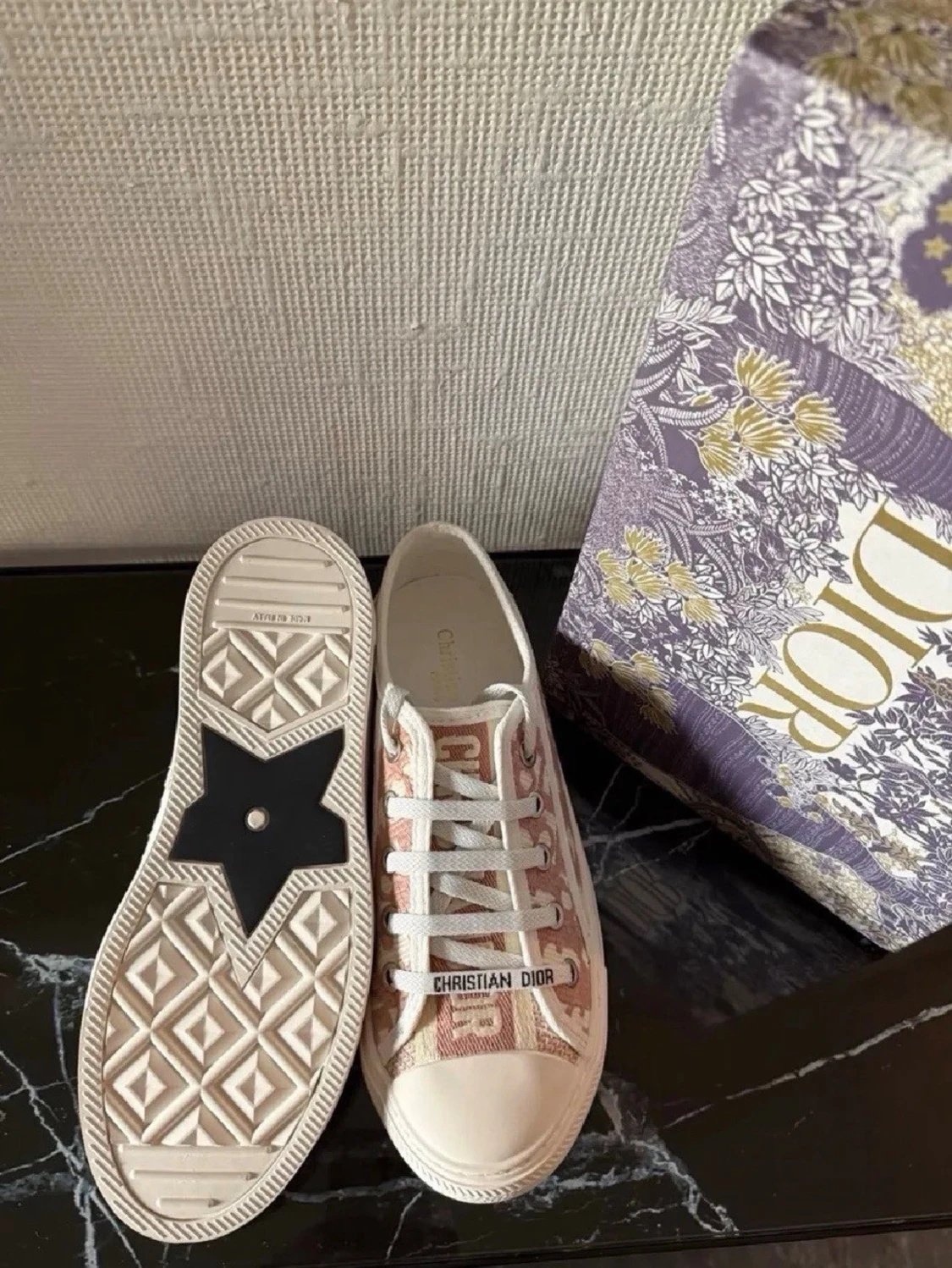 walk n dior platform sneaker - 1