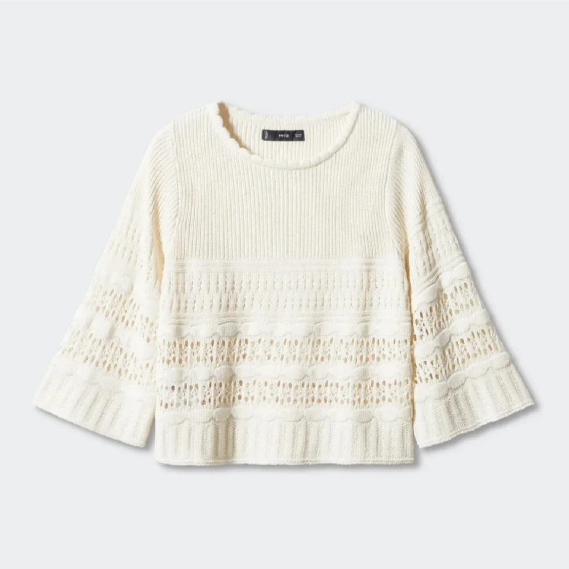 Trekvartsärmad Topp från Mango  - 1