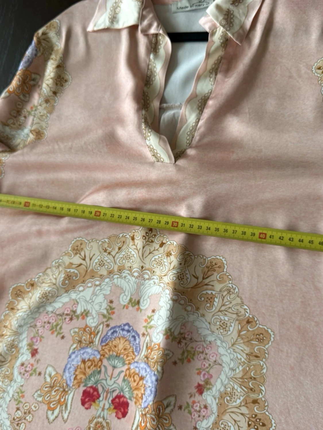 Rosa bohemisk klänning med mönster - 6