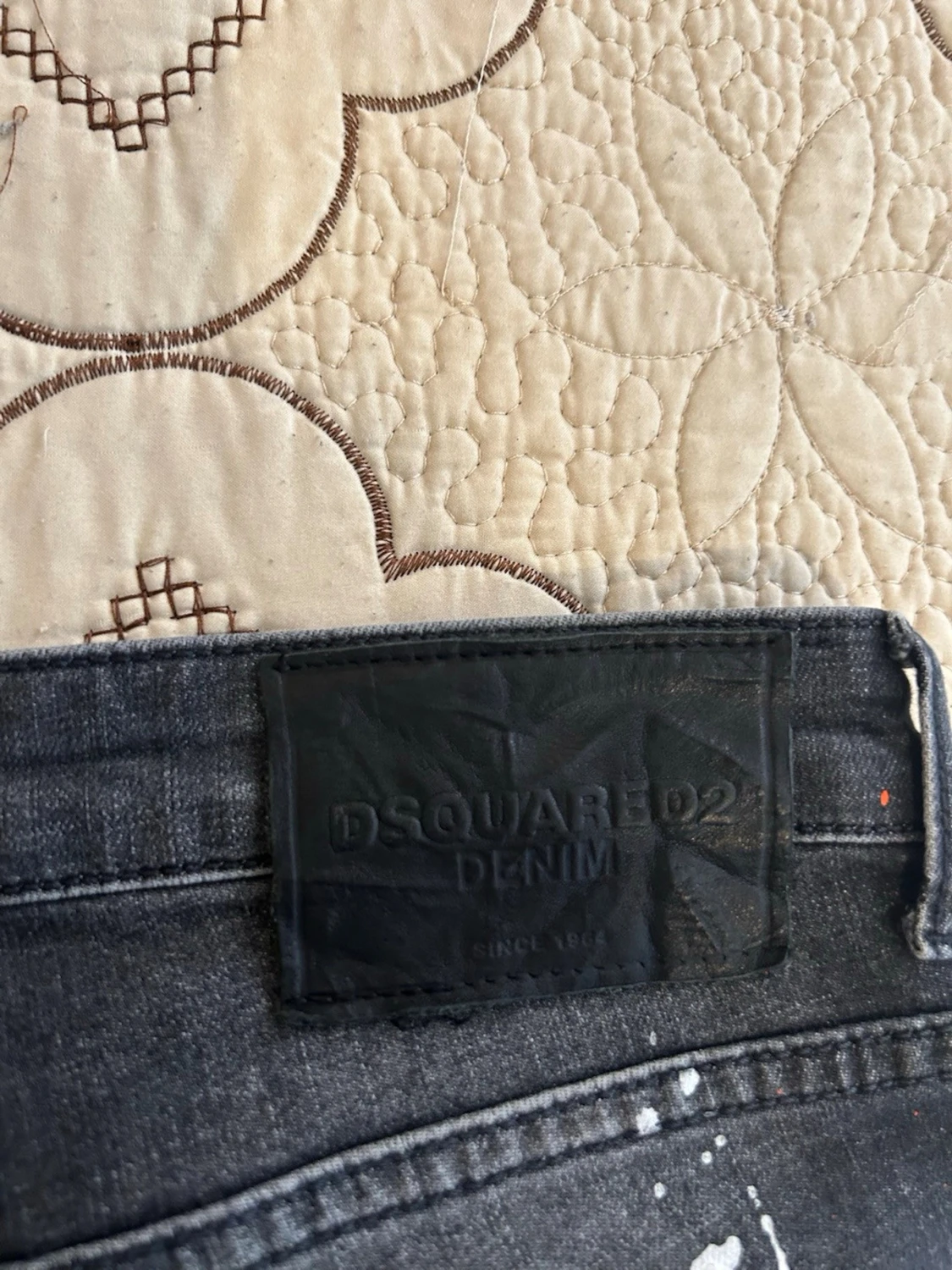 Mörkblå distressed jeans Dsquared2 - 3