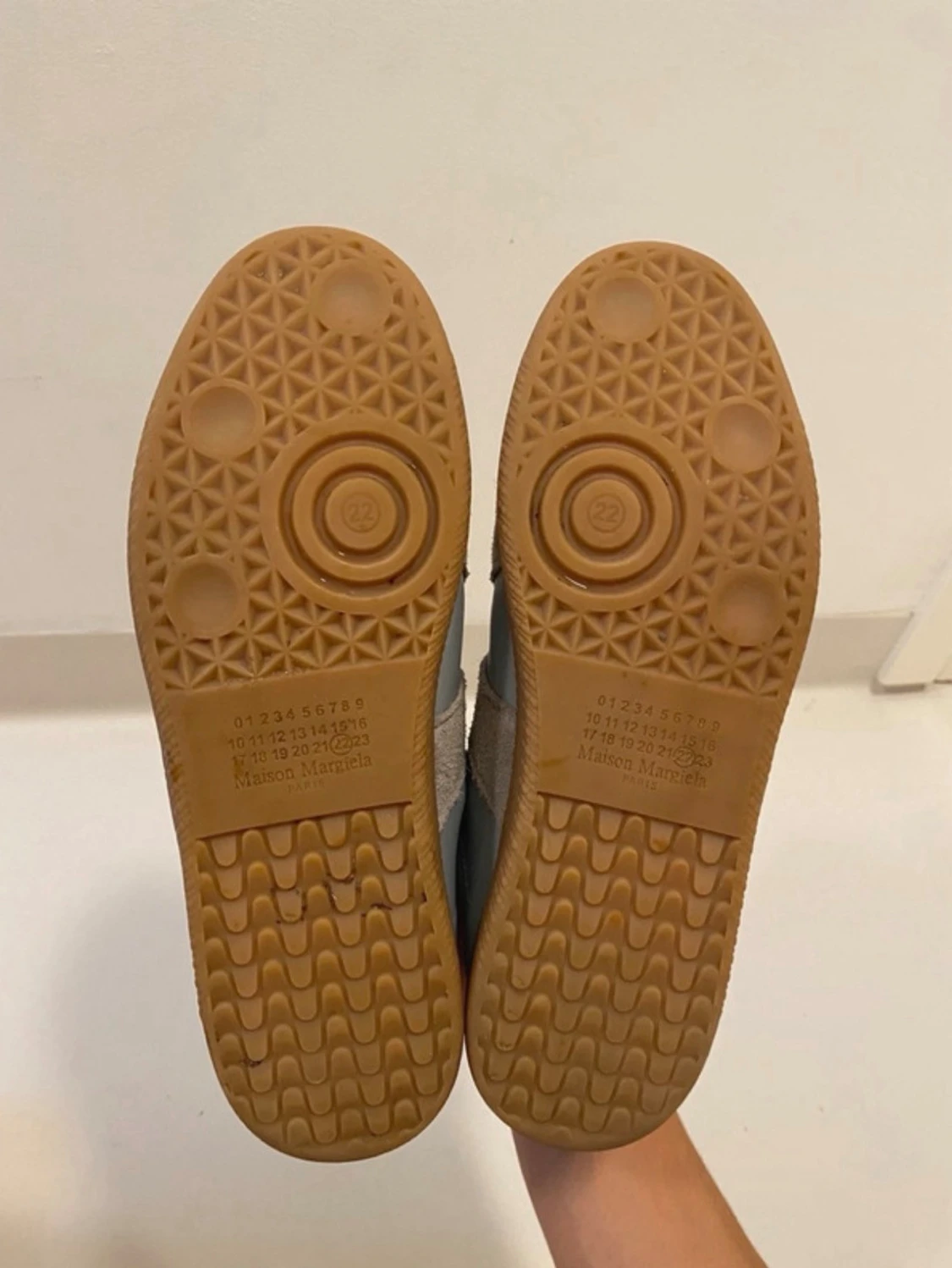 Ljusblåa Maison Margiela gats skor - 3
