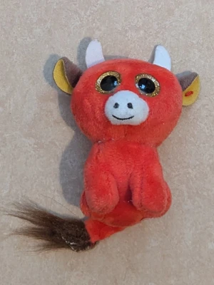 Mc Donald's leksak. Liten tjur gosedjur  - Mc Donald's leksak. . Liten tjur gosedjur.