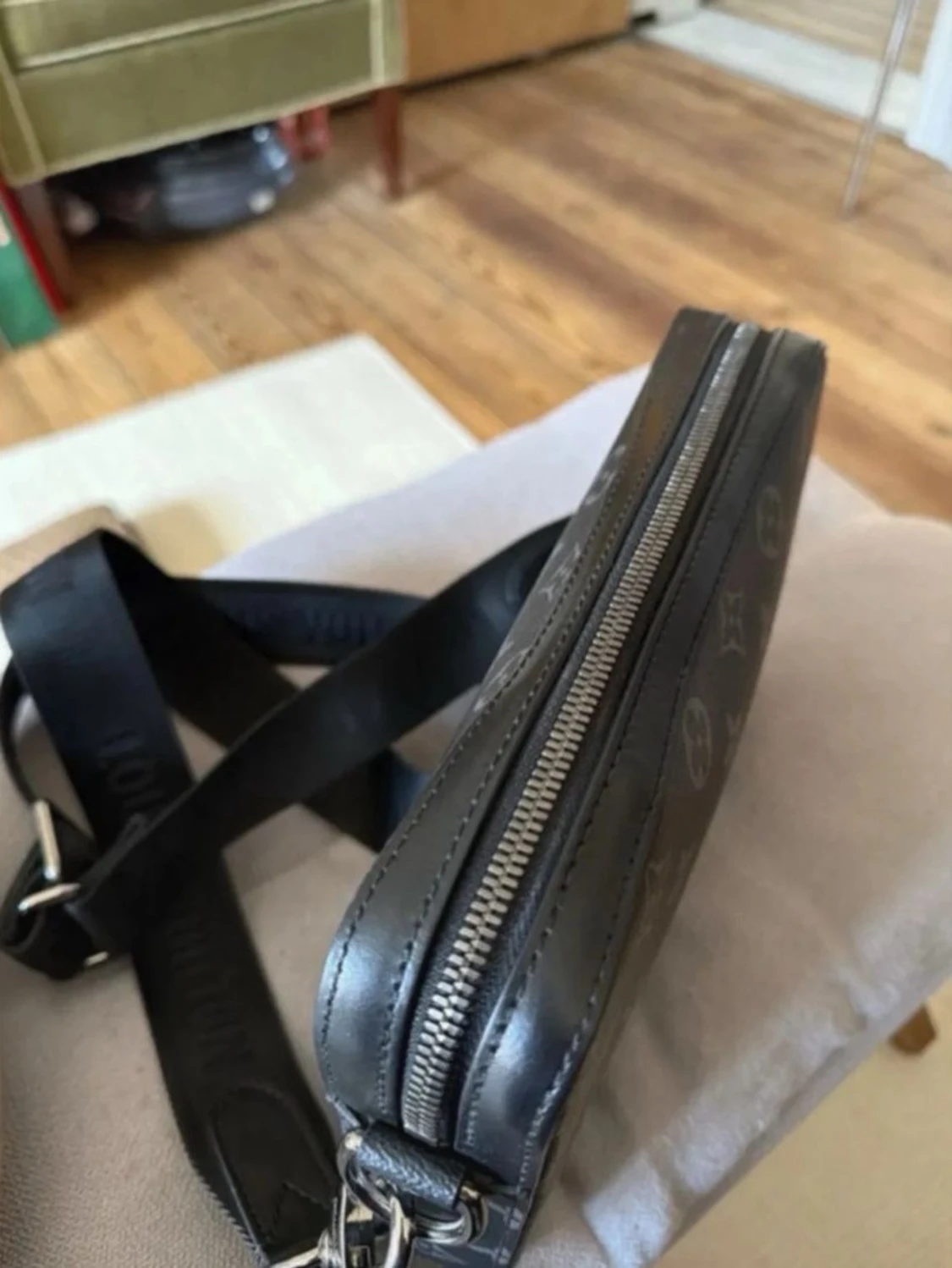  axelväska monogram svart - 3