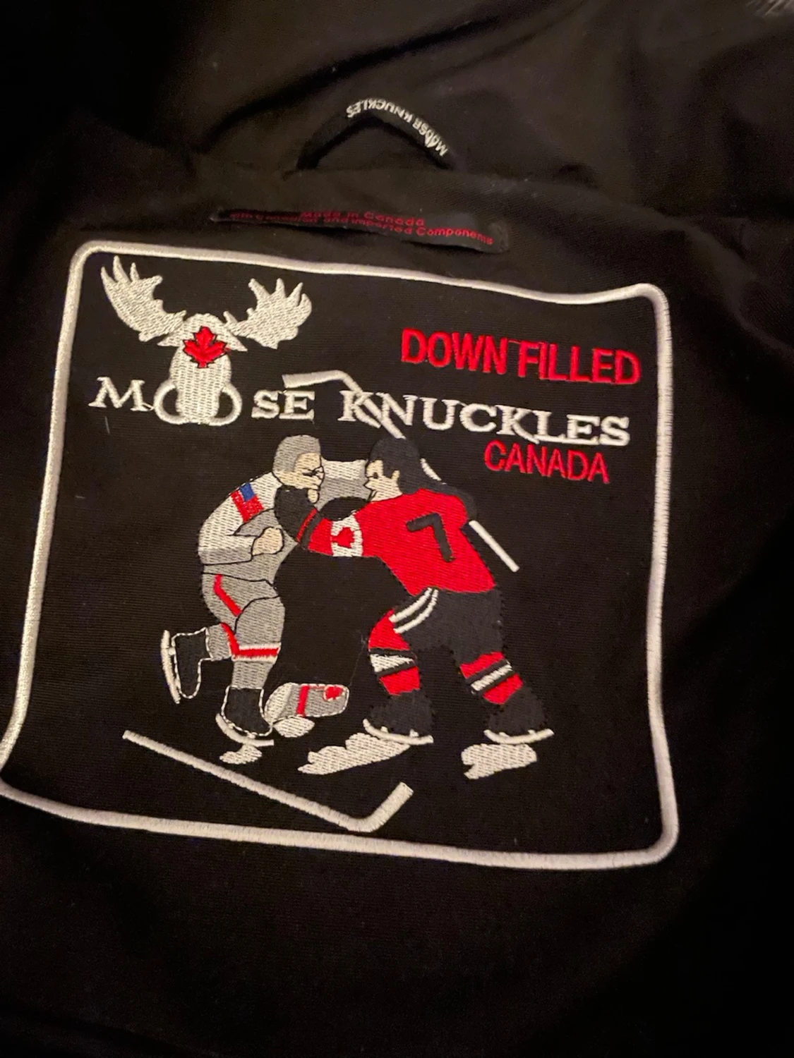 Svart dunjacka från Moose Knuckles - 2