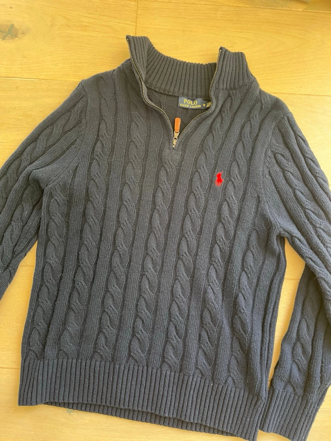 Ralph Lauren stickad quarter zip  - 2