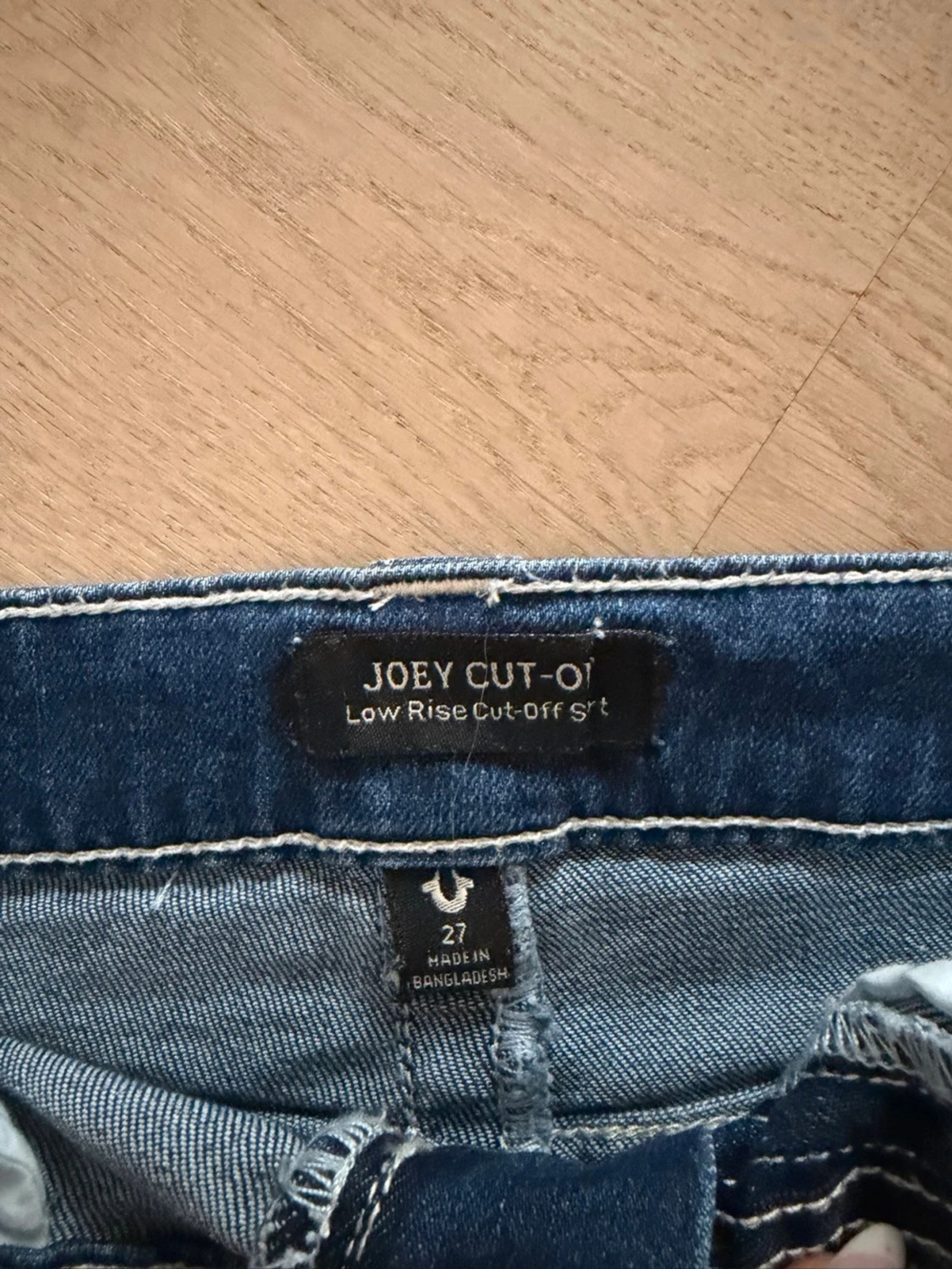Blå jeansshorts från True Religion - 2