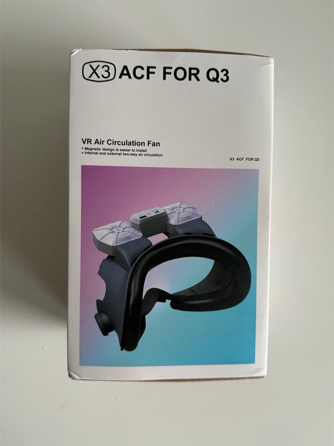 Meta Quest 3 FIIT VR X3 Air Fläktkudde