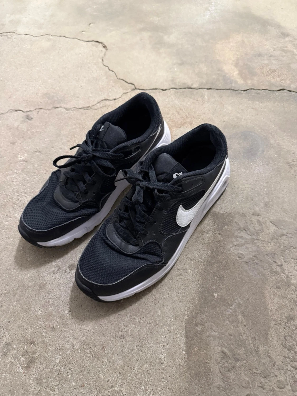 Svarta Nike Air Max sneakers