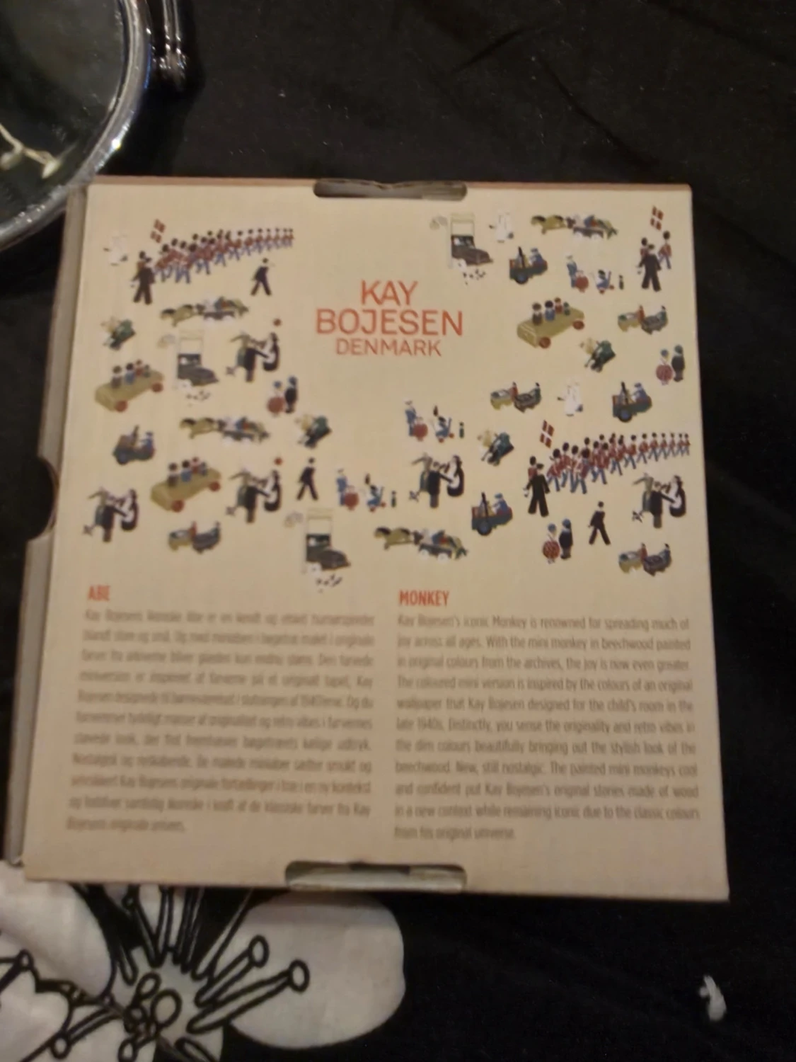 Blå trämjukisapa Kay Bojesen - 3