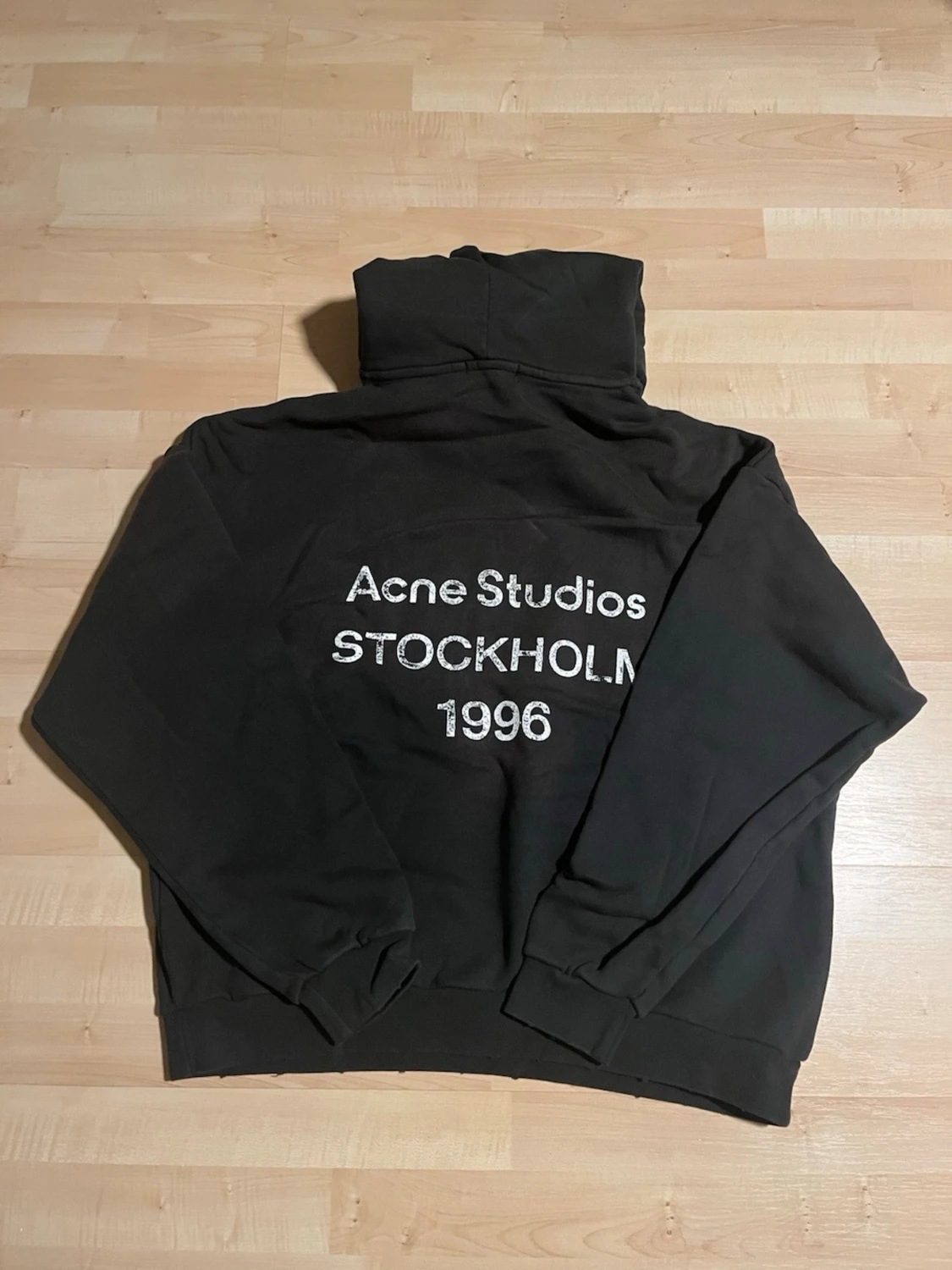 Svart Acne Studios Hoodie