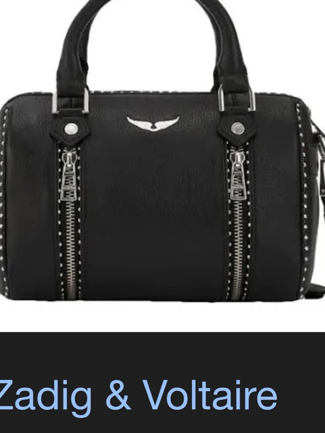 Svart handväska Zadig & Voltaire