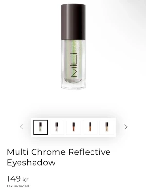 Ögonskugga - Helt ny multi chrome reflective eyeshadow från mili cosmetics i färgen oops, fick i present men kommer inte komma till användning av mig 