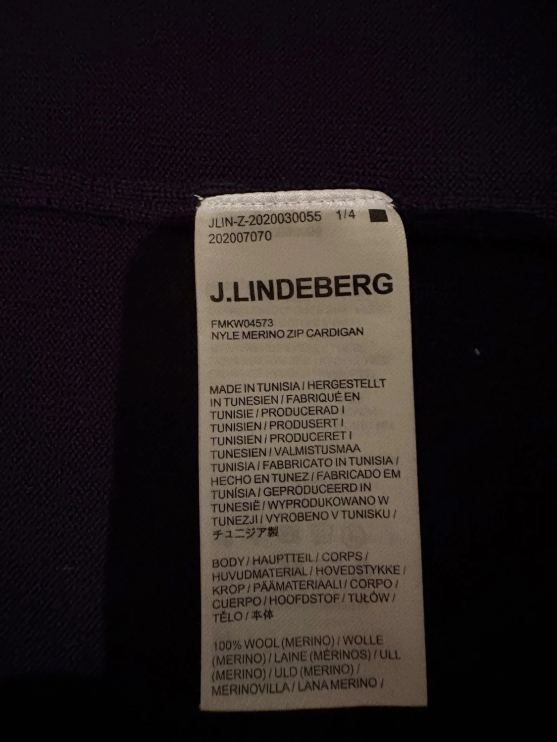 J.lindeberg tröja - 1