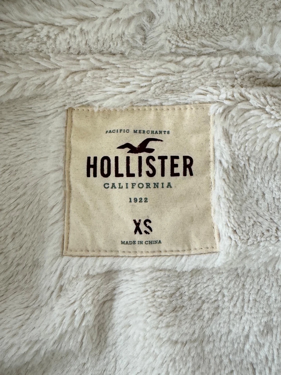 Hollister zip med foder  - 5