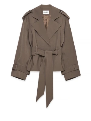 Kort brun trenchcoat från NA-KD - Trenchcoat från NAKD, Helt ny bara testat den✨