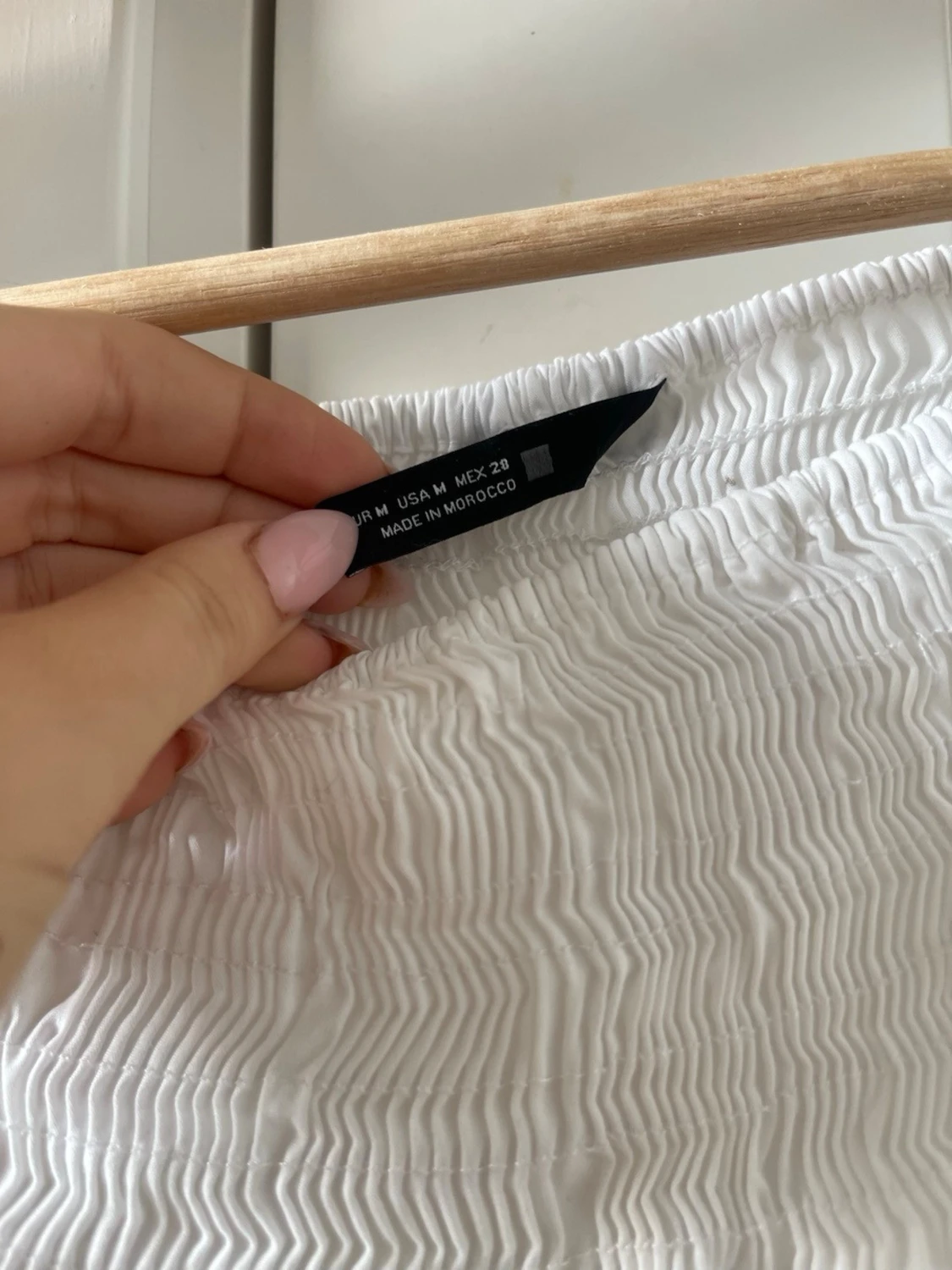 Off-shoulder blus från zara - 2