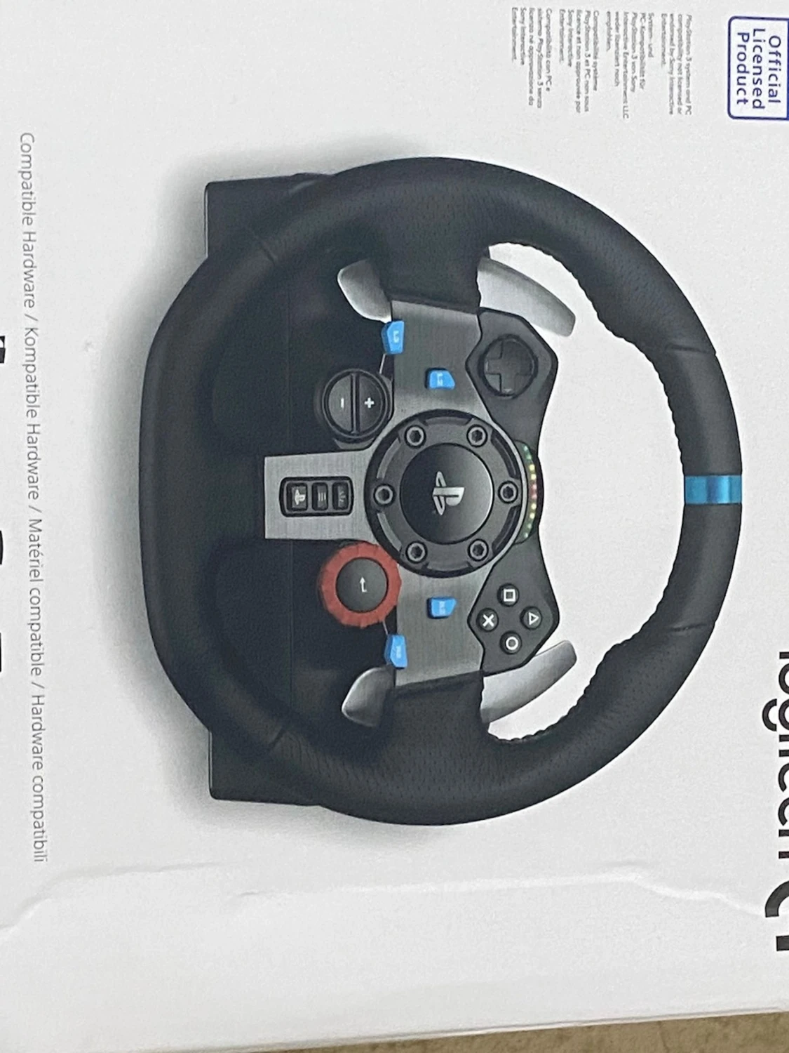 Logitech G29 ratt och pedaler PS4/PS5 - 3