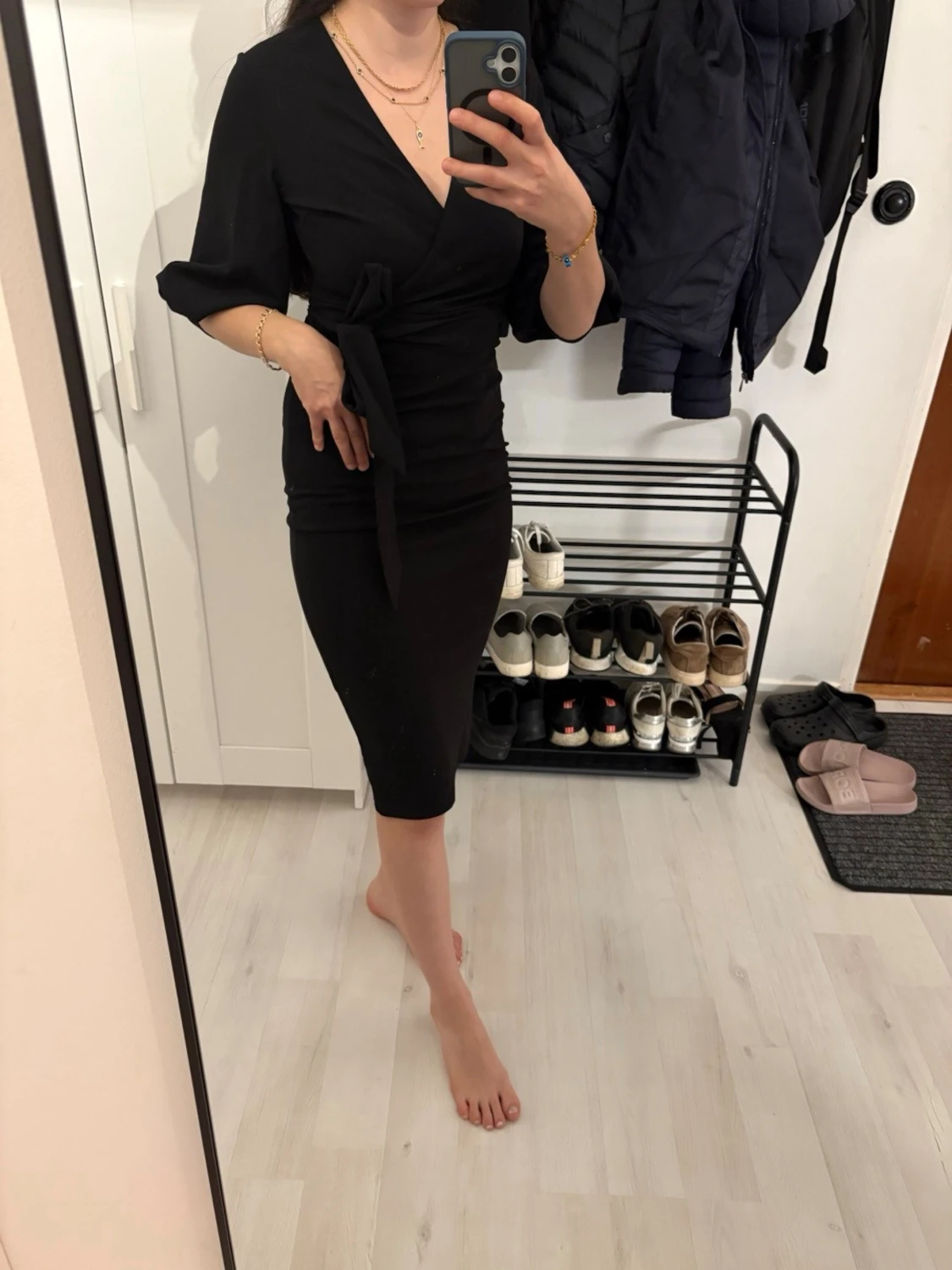 Svart klänning SHEIN - 1