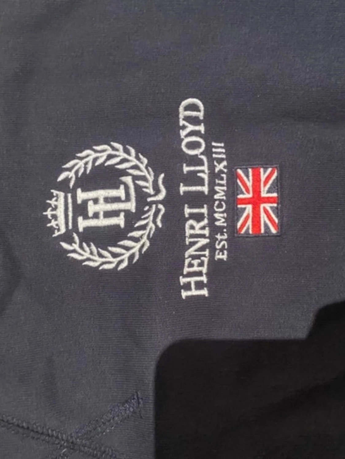 Svart sweatshirt från Henri Lloyd - 1