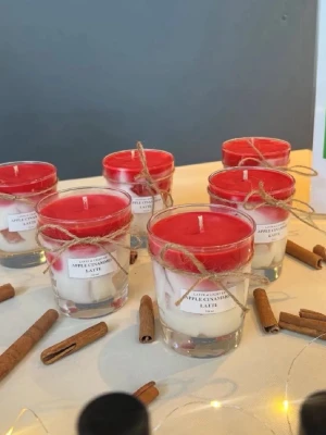 Apple cinnamon latte 🍎  - Doftljus inspirerat av apple cinnamon latte ❤️